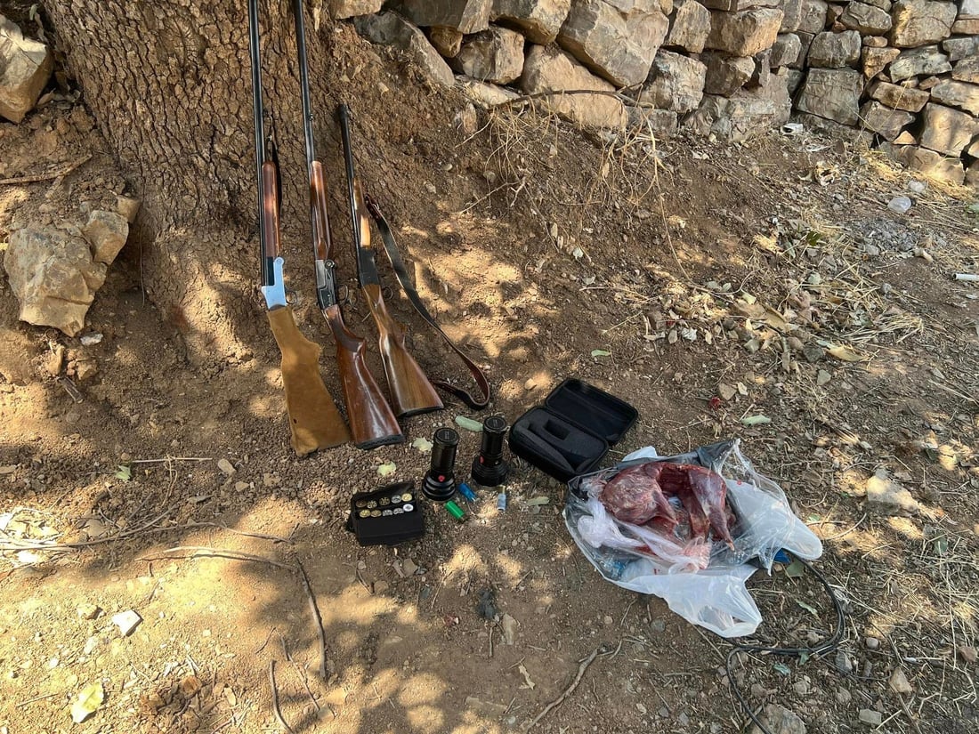 لە شارباژێر سێ راوچی دەستگیر کران