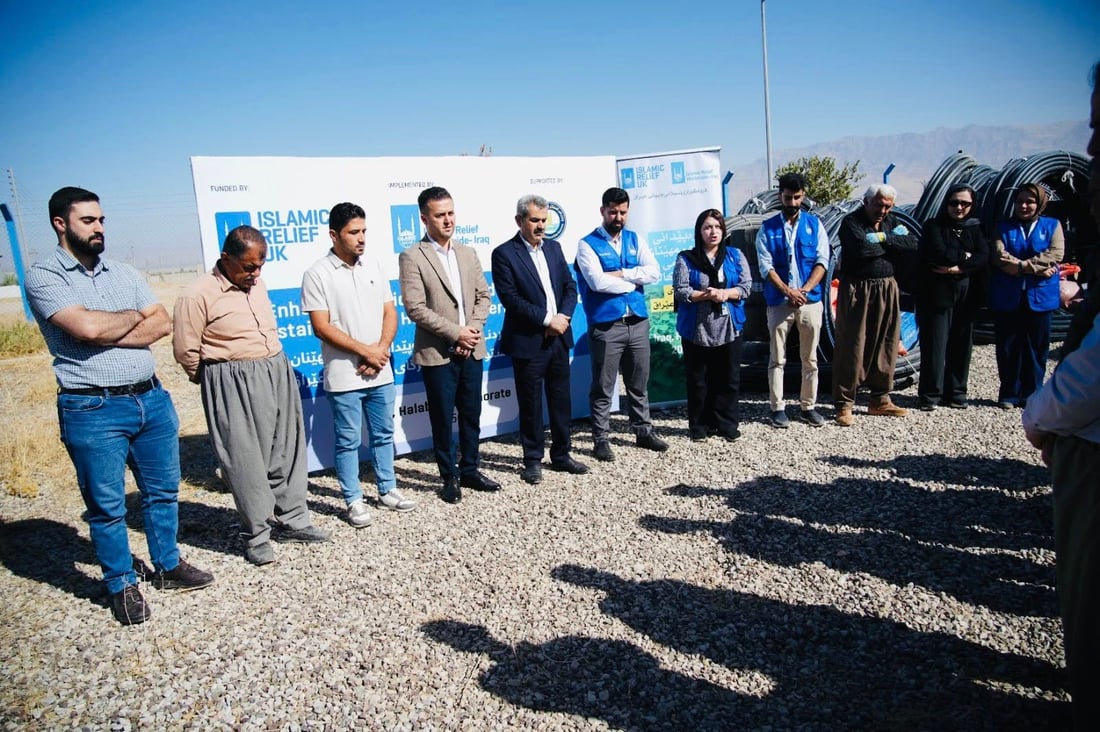 پاکێجی تەکنەلۆژی پێشکەوتووی ئاودێری بەسەر جوتیارانی هەڵەبجە دابەشکرا