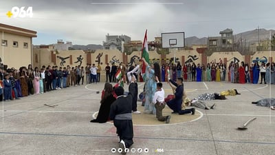 مسرحية صامتة في دهوك تروي التاريخ من “طوفان نوح” حتى “انتفاضة 1991” (صور)