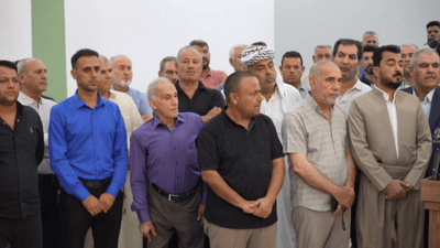 “كێشەی زەوییەكانمان چارەسەر نەكرێت لەسەنتەری كەركوك خێوەت هەڵدەدەین”