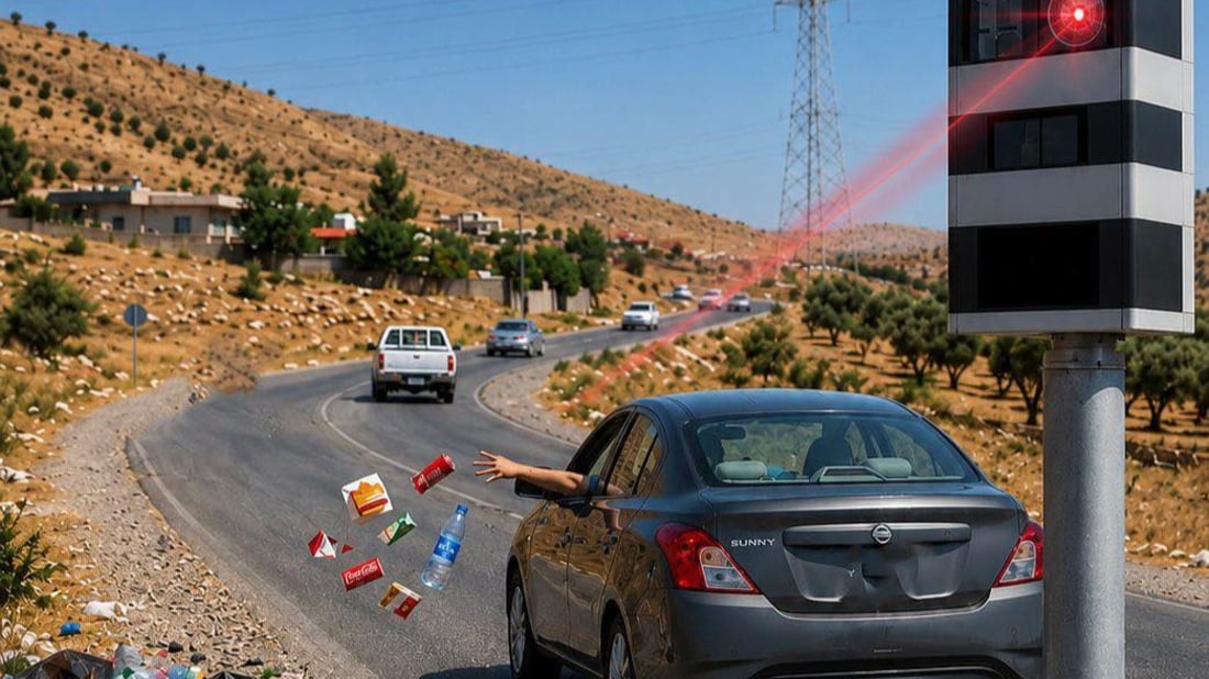 لە سبەینێوە هەر شۆفێرێک زبڵ فڕێ بداتە سەر شەقام سزا دەدرێت