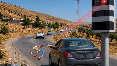 لە سبەینێوە هەر شۆفێرێک زبڵ فڕێ بداتە سەر شەقام سزا دەدرێت