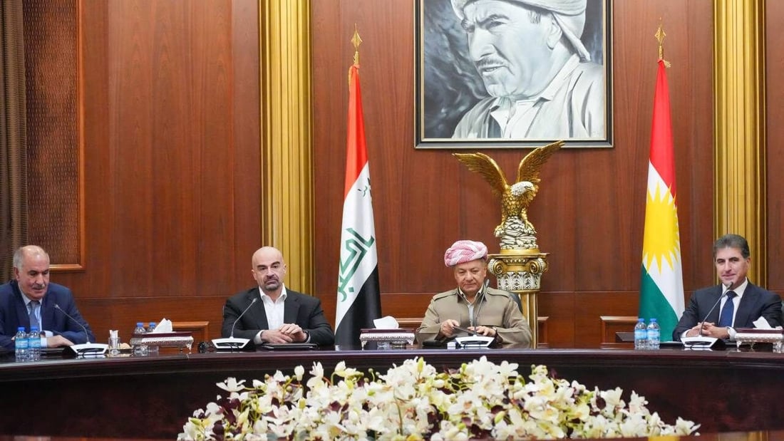 البارتي واليكتي يبحثان في أربيل ملف الرواتب والعلاقة مع بغداد