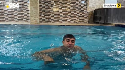 Saman Awla finds freedom in swimming after life-changing accident