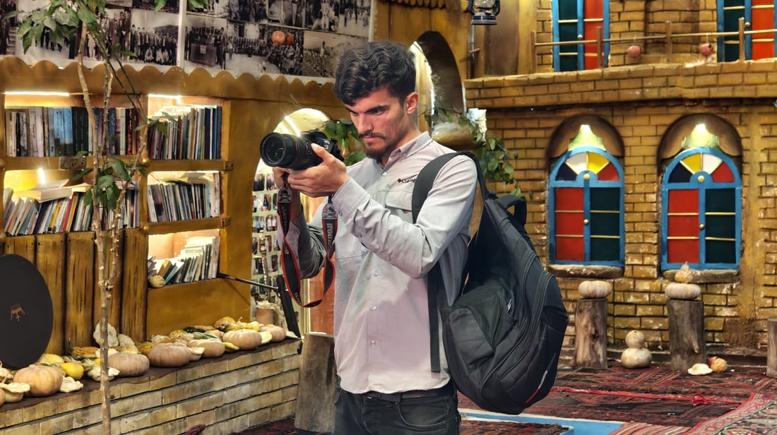 Halabja photographer overcomes early challenges to become rising young artist