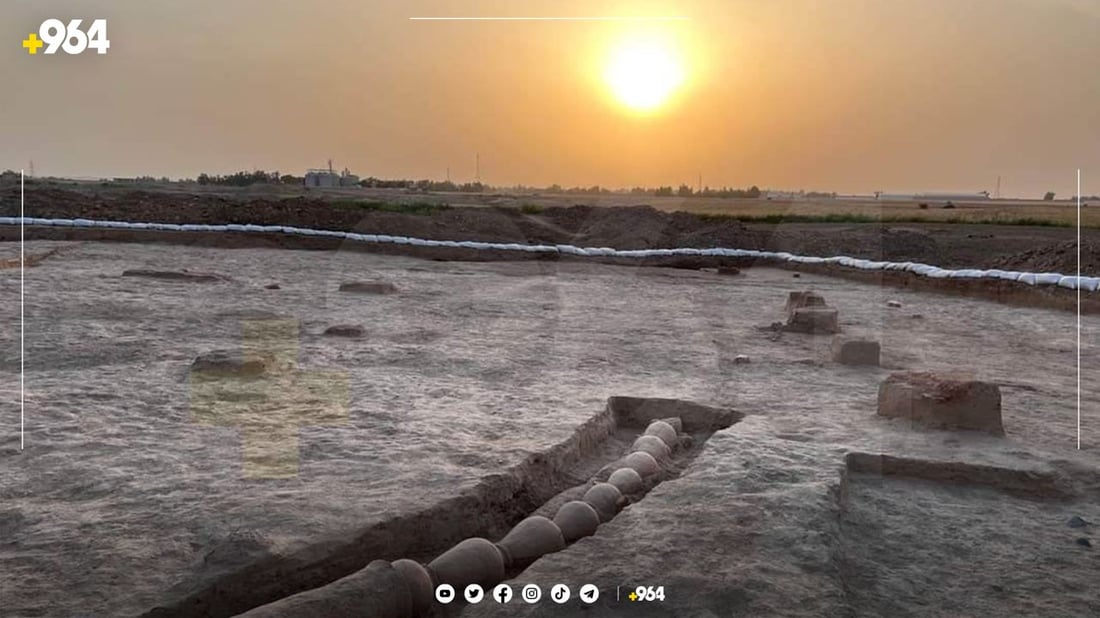 شوێنەوارێكی دێرین لە گەرمیان دۆزرایەوە