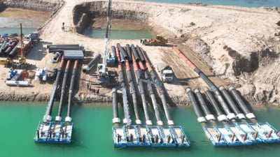 لاستثمار المياه ومعالجة الشُح.. الموارد تنصب محطات ضخ عملاقة في الثرثار