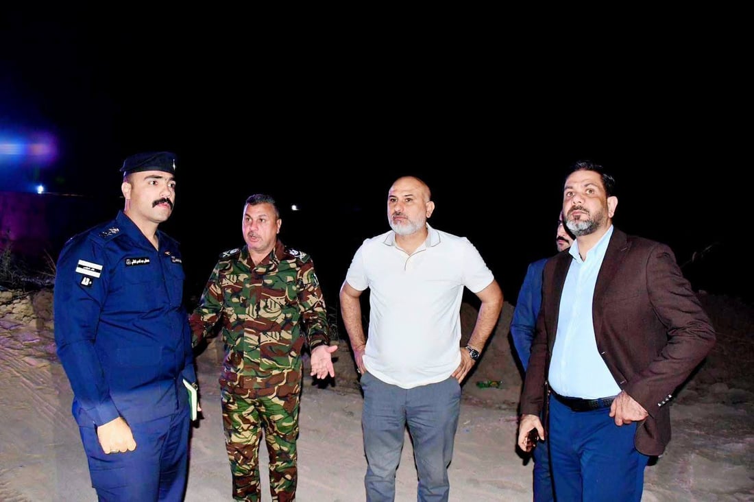 فرق البيئة تتفقد مناطق بغداد لرصد الروائح غير الطبيعية (صور)