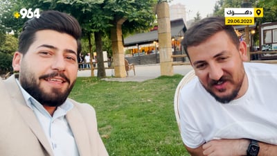 هونەرمەند دڵشاد چەمانی تەقلیدی فەهیما و منداڵەکانی دەکات