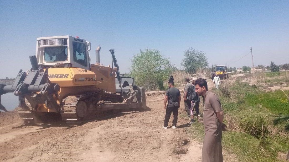 الرضوانية: طريق جديد محاذٍ للفرات يفجر خلافاً بين المزارعين والحكومة