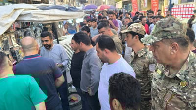 بازاڕى کۆترى سەلام لە هەولێر رێکخرایەوە