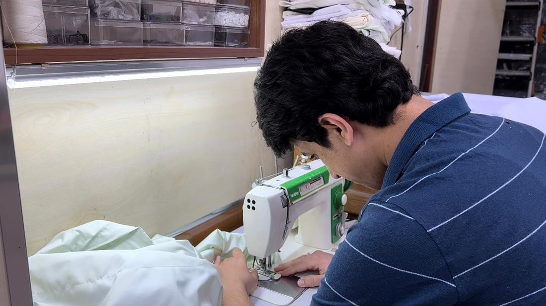 دشاديش الزبير “الفاخرة” وعباءات النجف: مليون دينار لأناقة تنافس الخليج (صور)