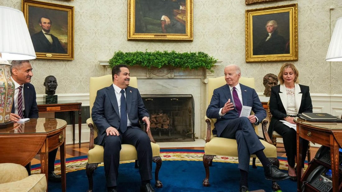 سودانی بە بایدنی وتووە پەیوەندیەکانمان لە سەربازییەوە بۆ رۆشنبیری و ئابووری دەگۆڕین