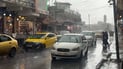 الآن.. أمطار غزيرة وحالوب في السرجخانة أيمن الموصل (فيديو)