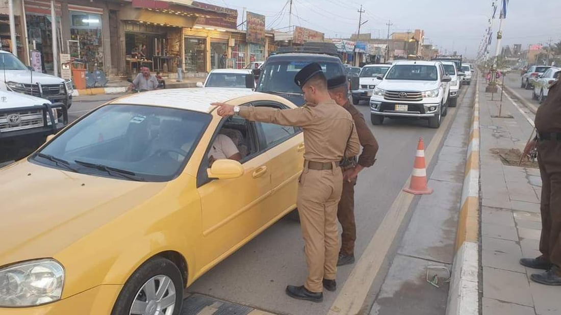 لە سنوری خورماتوو هەڵمەتێکی فراوانى پشکنینی هاتوچۆ ئه‌نجامدرا