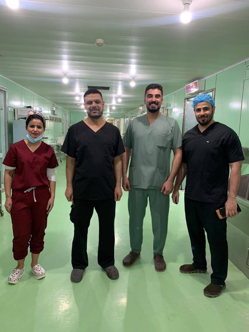 أطباء واسط ربطوا المفراس بحواسيب متطورة واستنسخوا “عظمة” لرأس مهشم (صور)