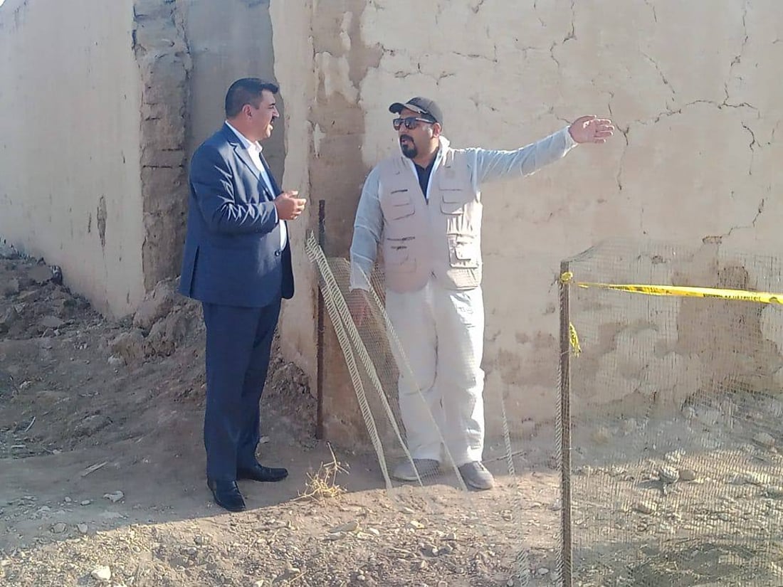 سنجار: فتح أول مقبرة جماعية للايزديين في مجمع العدنانية (صور)