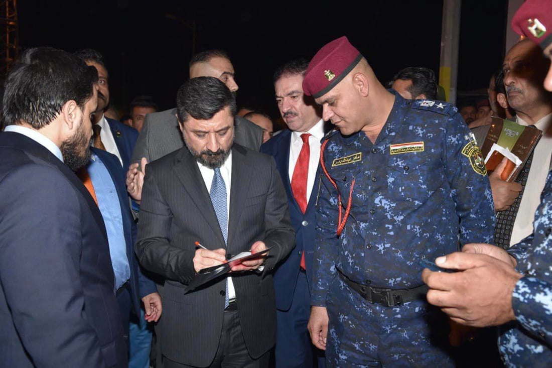 وزير العدل وصل ليلاً وتفقد السجناء والحرس.. صور من سجن البصرة المركزي