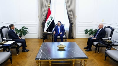 Al-Sudani warns of Gaza conflict spillover in talks with UN envoy
