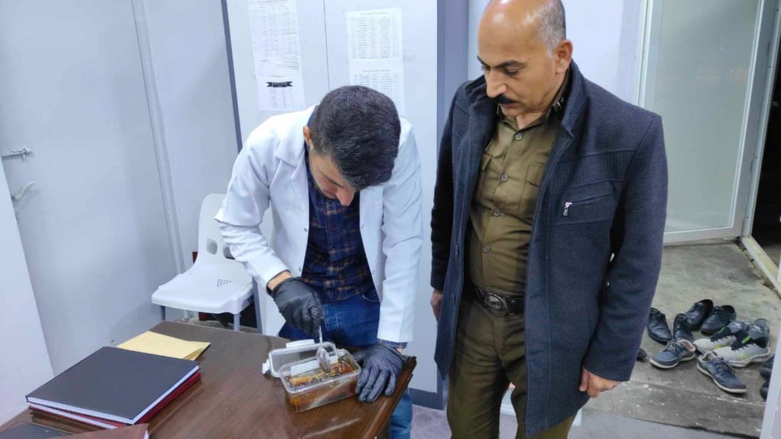 هەنگوینی نەشیاو بۆ خواردن دەستی بەسەردا گیرا