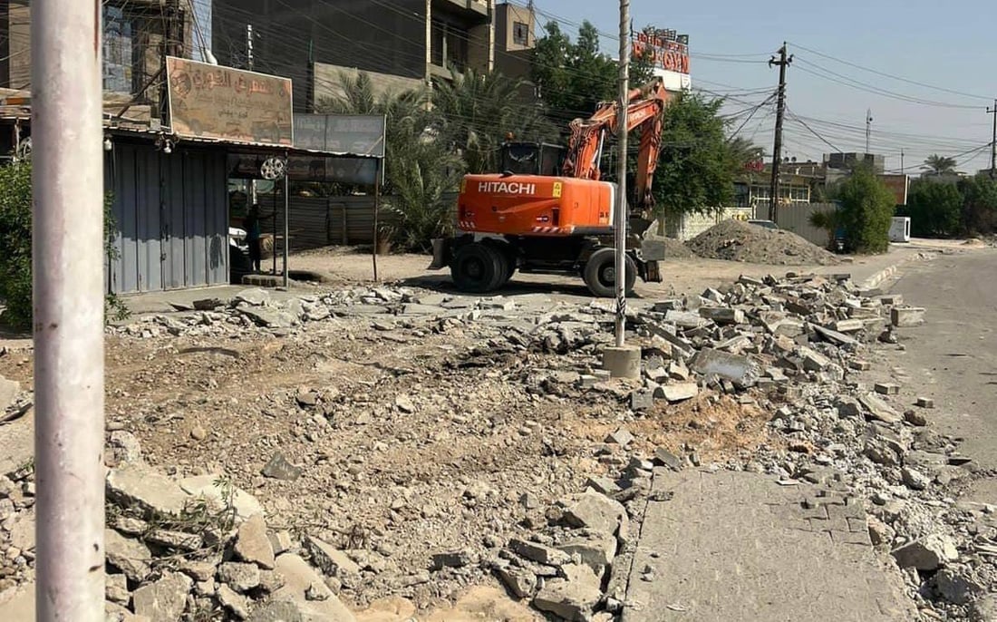 طريق بديل في الزعفرانية بطول 270 مترا (صور)