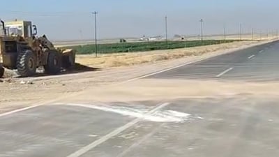 دوێنێ رێگای نێوان کەرکوک – ریاز داخراو کەمێک بەر لە ئێستا کرایەوە 