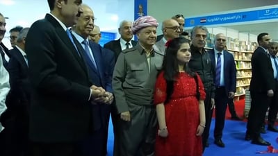الآن.. البارزاني يفتتح معرض أربيل الدولي للكتاب