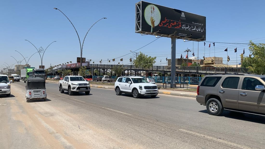 صور: كربلاء تبتكر خطة جديدة لملايين الزوار.. أنشأت 4 ساحات وجسراً
