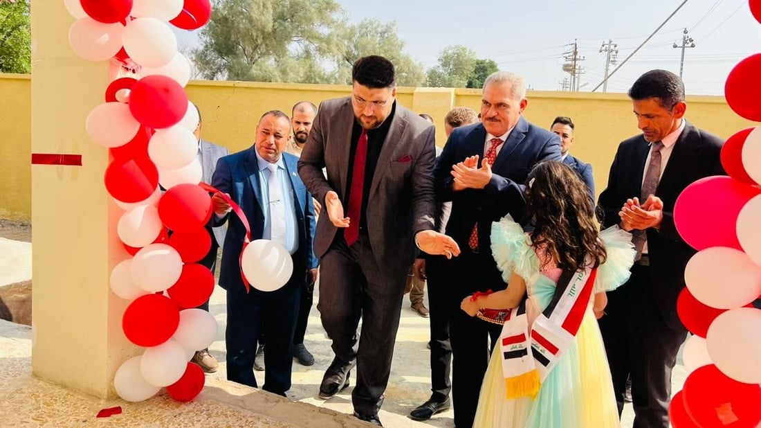البصرة: افتتاح 5 مدارس وروضة أطفال بالهوير