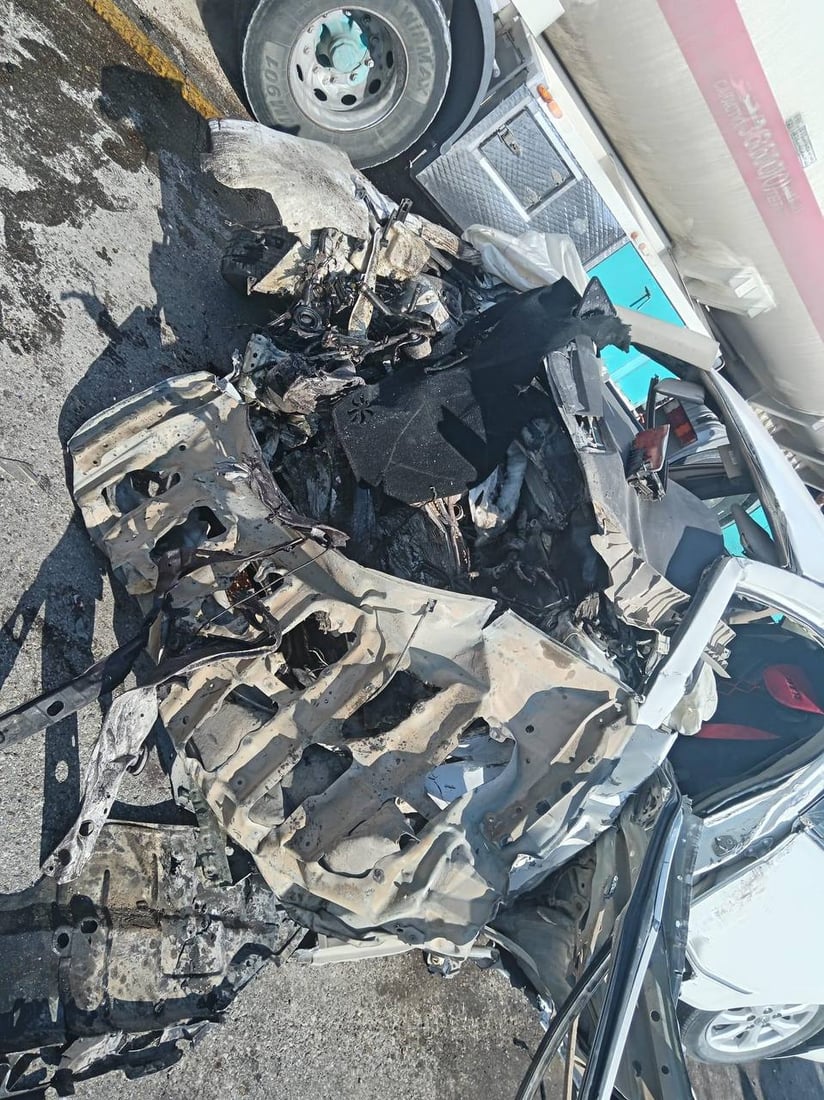 مصرع 4 أشخاص بحادث تصادم عنيف “كصة بكصة” بين سيارتين كاميري في الأنبار (صور)