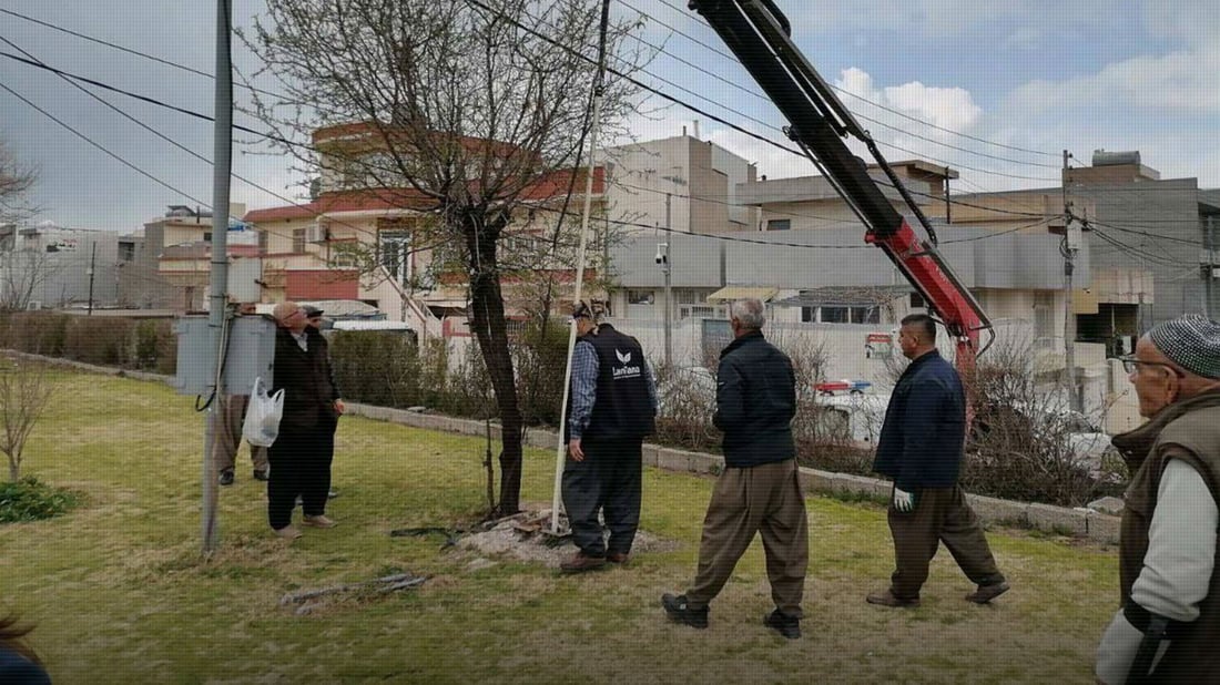 سەرچاوەی ئاوی باخچەکانی سلێمانی بۆ وەرزی هاوین ئامادە دەکرێن