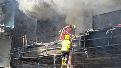 Fire at Erbil residential project quickly contained