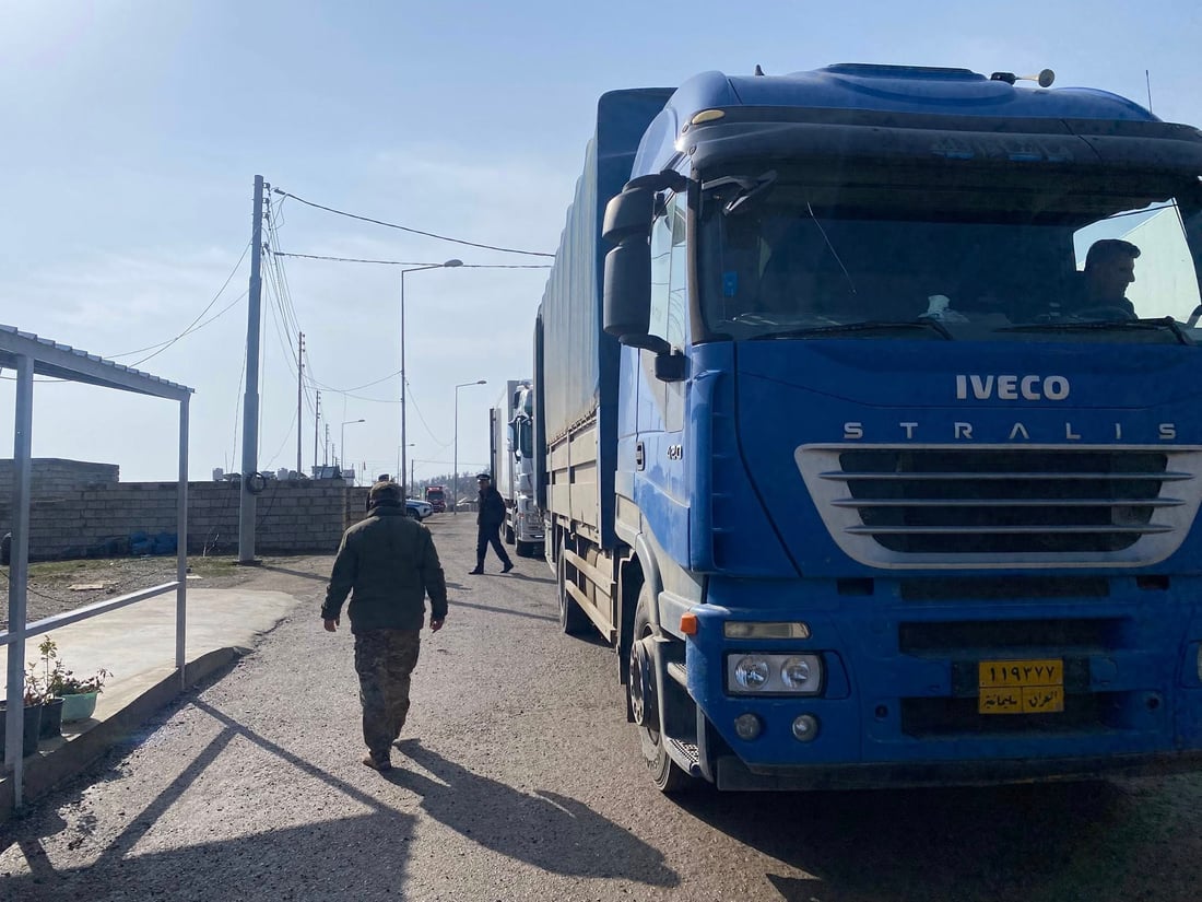 هاتوچۆى بازرگانى لە مەرزى سەیران بەن دەستیپێکردەوە