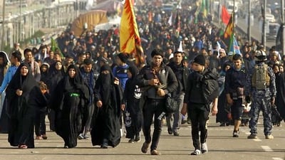 الأعظمية تفتح شوارعها وتسخر جهودها لزوار الإمام الكاظم