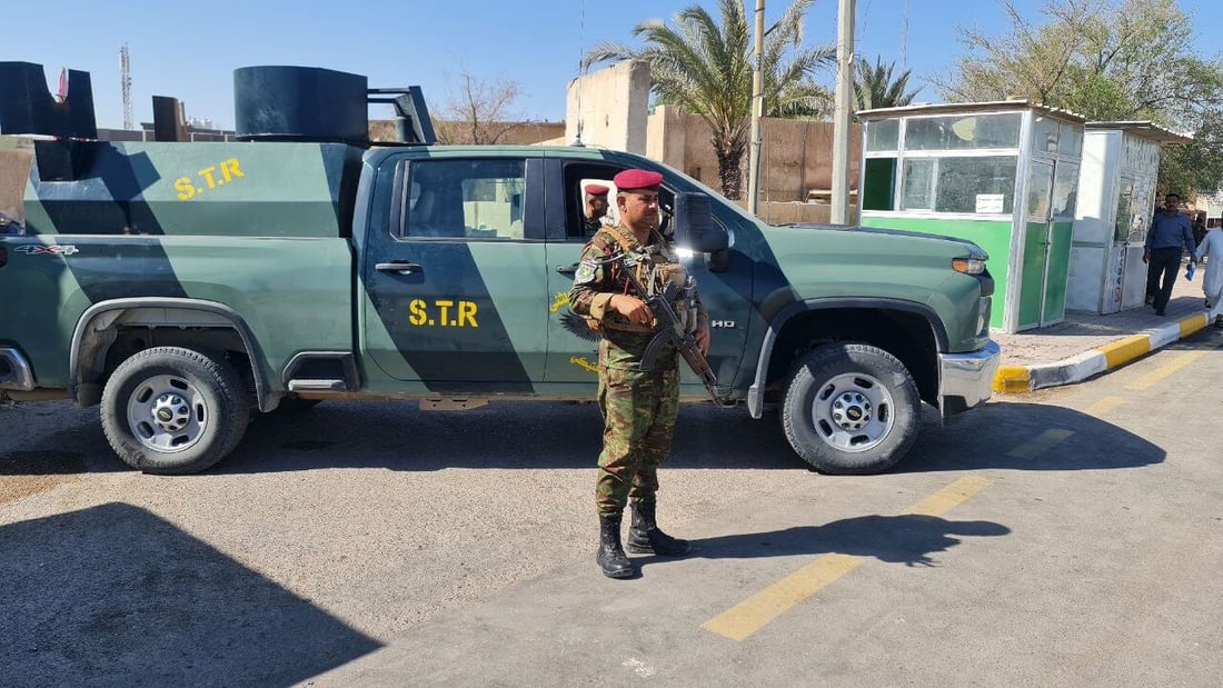 صور من المثنى قبل وصول رئيس الجمهورية.. لافتات ترحيبية وانتشار أمني كثيف