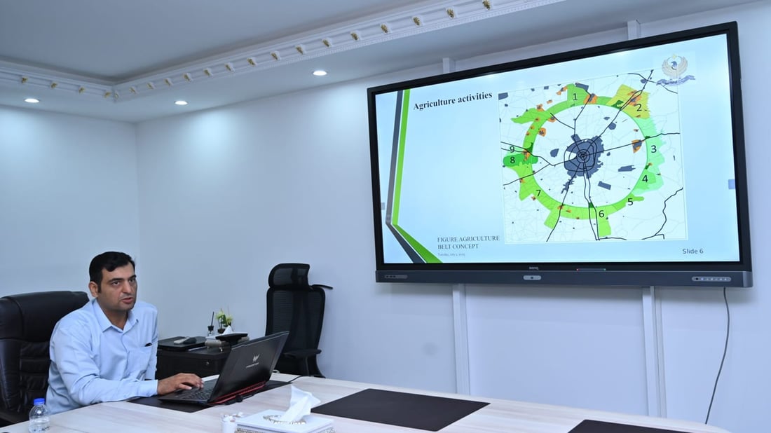 پشتێنەی هەولێر سەوز دەکرێ و UNDP بەشێکی دەگرێتە ئەستۆ