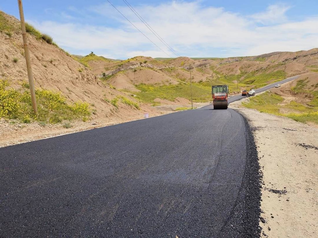 رێگاى گونده‌كانى خاڵخاڵان قیڕتاو ده‌كرێن