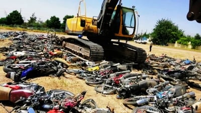 هه‌ڵه‌بجه‌ ماتۆرسكیله‌ ده‌ستبه‌سه‌ركراوه‌كان وه‌كو ئاسن ده‌فرۆشێت