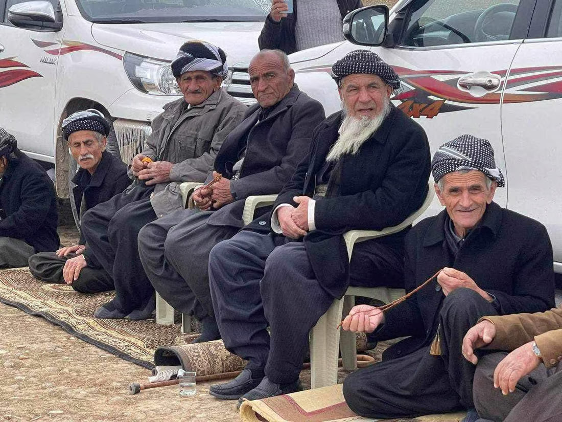 صور: قدور كبيرة وولائم جنوب السليمانية.. عاد الماء إلى القرية بمنحة ألمانية