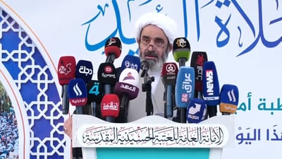 أحمد الصافي: الواجب الشرعي يحتم علينا مساعدة المنكوبين في إيران ولبنان