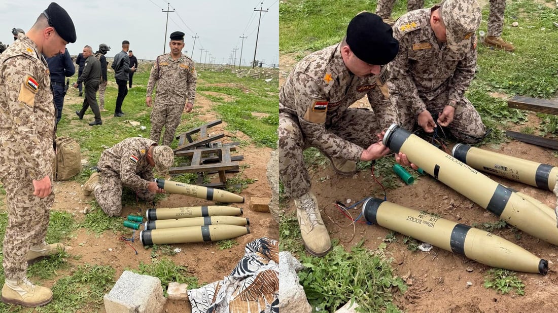 دەست بەسەر چوار مووشەک و دوو سەکۆدا گیرا