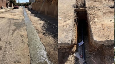 تۆری ئاوی گەڕەکی ئەندازیارانی هەولێر گۆڕدرا 