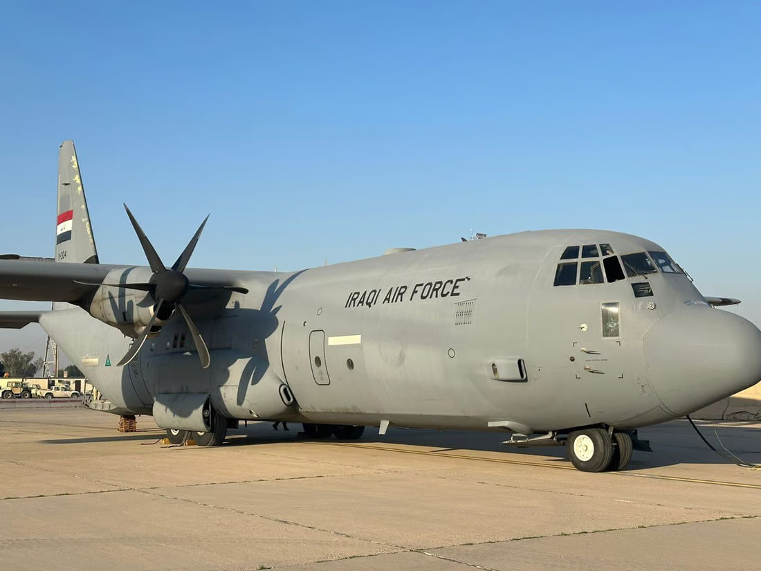 Iraqi military aircraft transport 16-tons of medical aid to Gaza