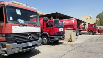 صور من كركوك: انتشار مبكر لعجلات الإطفاء في حقول الحنطة.. تحسباً للحرائق