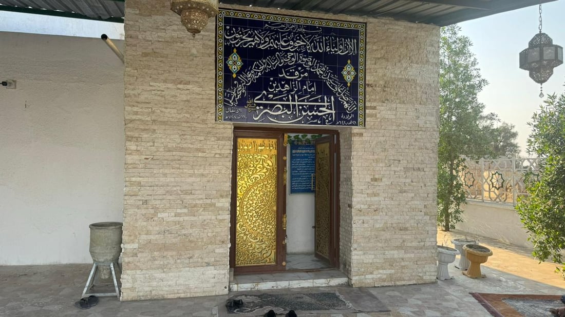 صور من مقبرة الحسن البصري: هنا يرقد الفكر العربي كله.. والزوار من أمريكا والهند