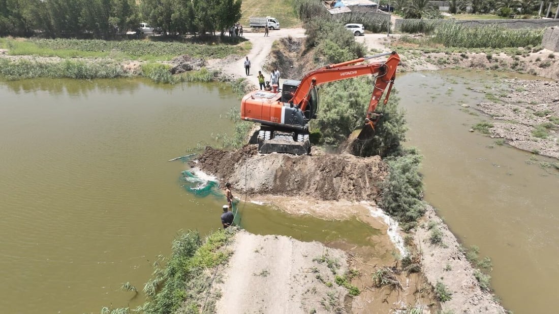 Iraq dismantles hundreds of illegal fish ponds