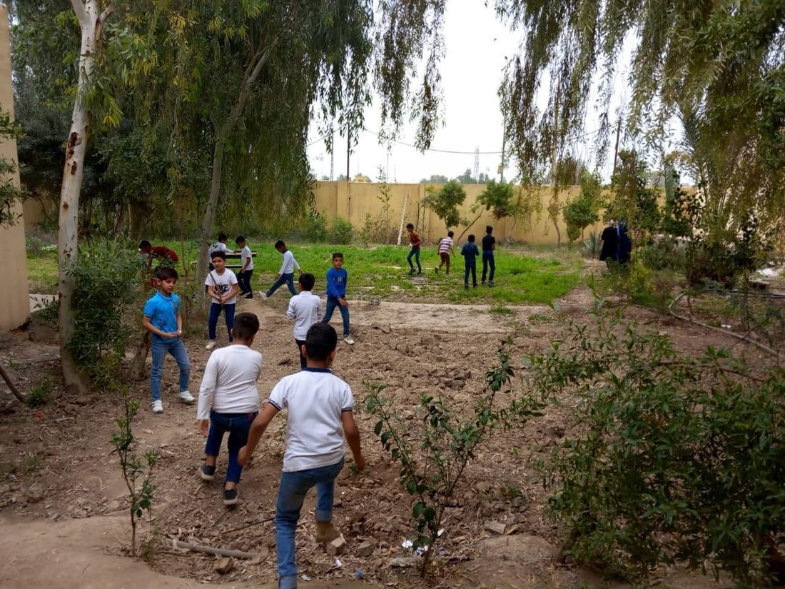 الجوري وكف مريم.. حملة بقيادة بنات ”رابع ابتدائي“ لزراعة حديقة ”السلسبيل“