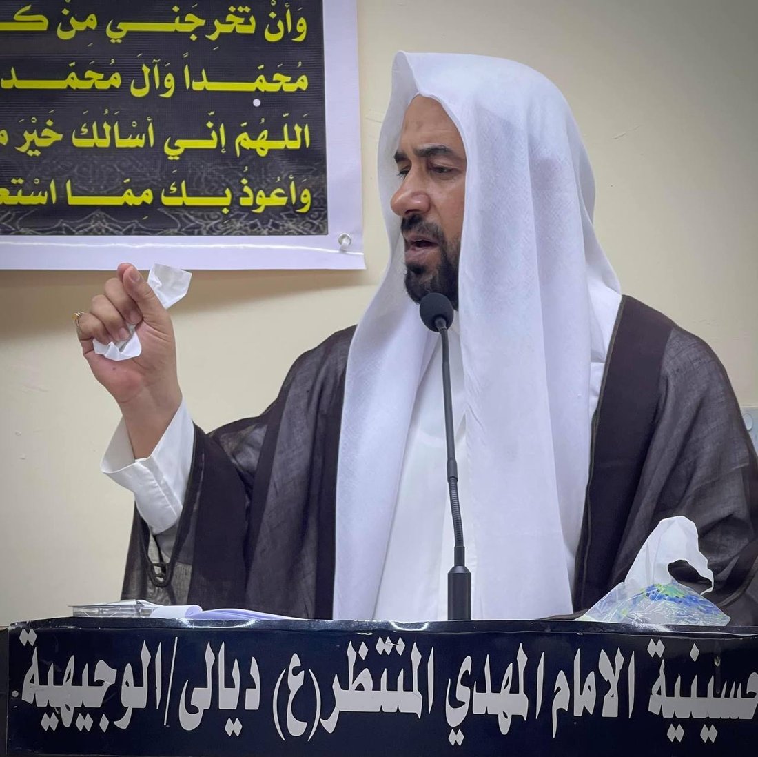 صلاة العيد في وجيهية ديالى بإمامة مالك العقابي: ابتعدوا عن النميمة وساعدوا الآخرين