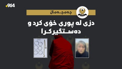 دزی لە پووری خۆی کردووە و دەستگیر کرا