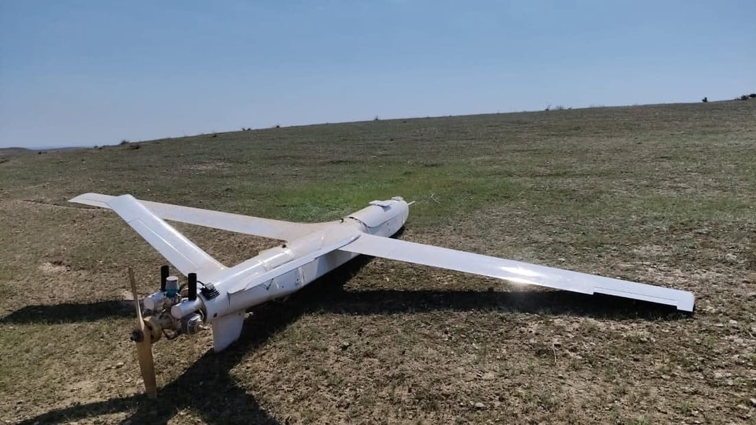 درۆنێک کەوتەخوارەوە و نەتەقییەوە